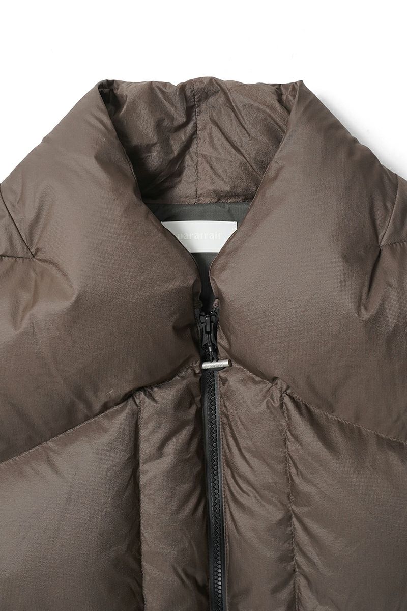 paratrait(パラトレイト)MEMBRANE SHELL DOWN VT メンブレンシェルダウンベスト PT24A061