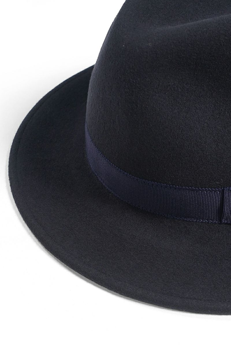 KIJIMA TAKAYUKI(キジマタカユキ)MERINO WOOL FELT ROLLABLE HAT メリノウールフェルトローラブルハット E-015B -1
