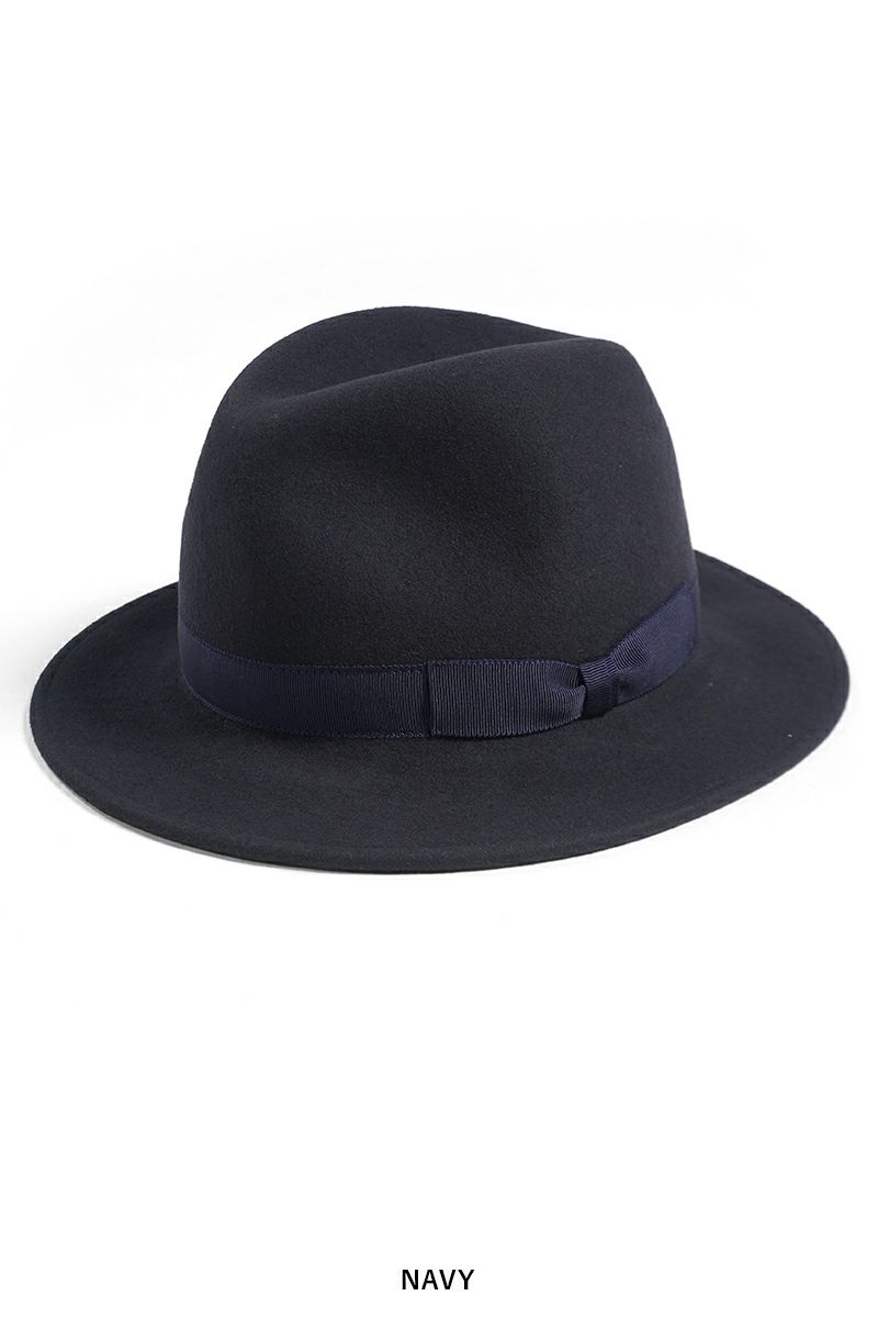 KIJIMA TAKAYUKI(キジマタカユキ)MERINO WOOL FELT ROLLABLE HAT メリノウールフェルトローラブルハット E-015B -5