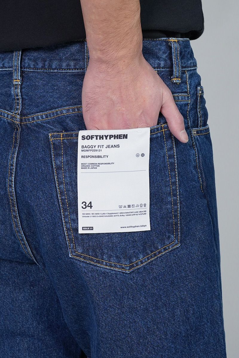 SOFTHYPHEN(ソフトハイフン)BAGGY FIT JEANS バギーフィットジーンズ MGMFP229131 -11