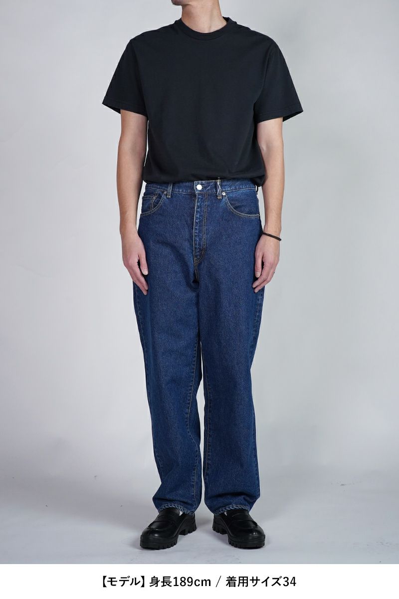 SOFTHYPHEN(ソフトハイフン)BAGGY FIT JEANS バギーフィットジーンズ MGMFP229131 -13