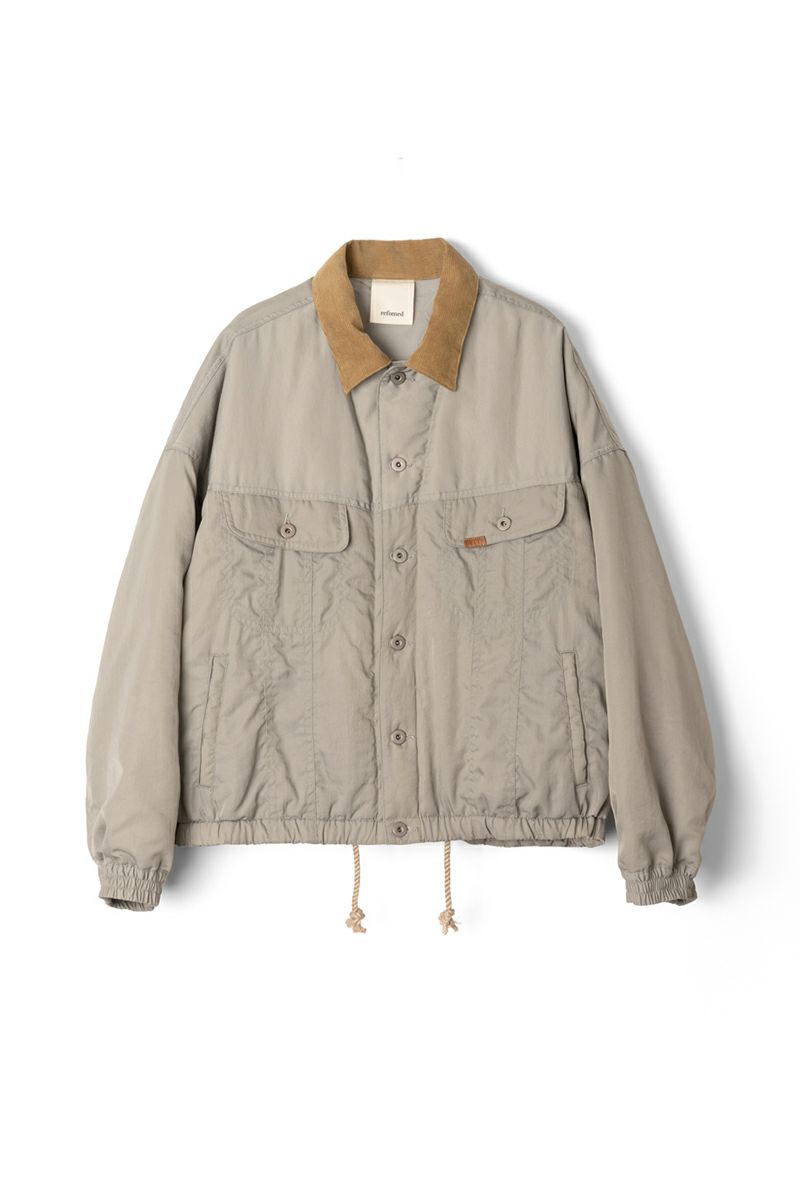 ジャケット・アウター refomed [ DOKA NYLON JACKET ] GRAY refomed [ DOKA NYLON JACKET ] GRAY | ロイド・エフダブリュー