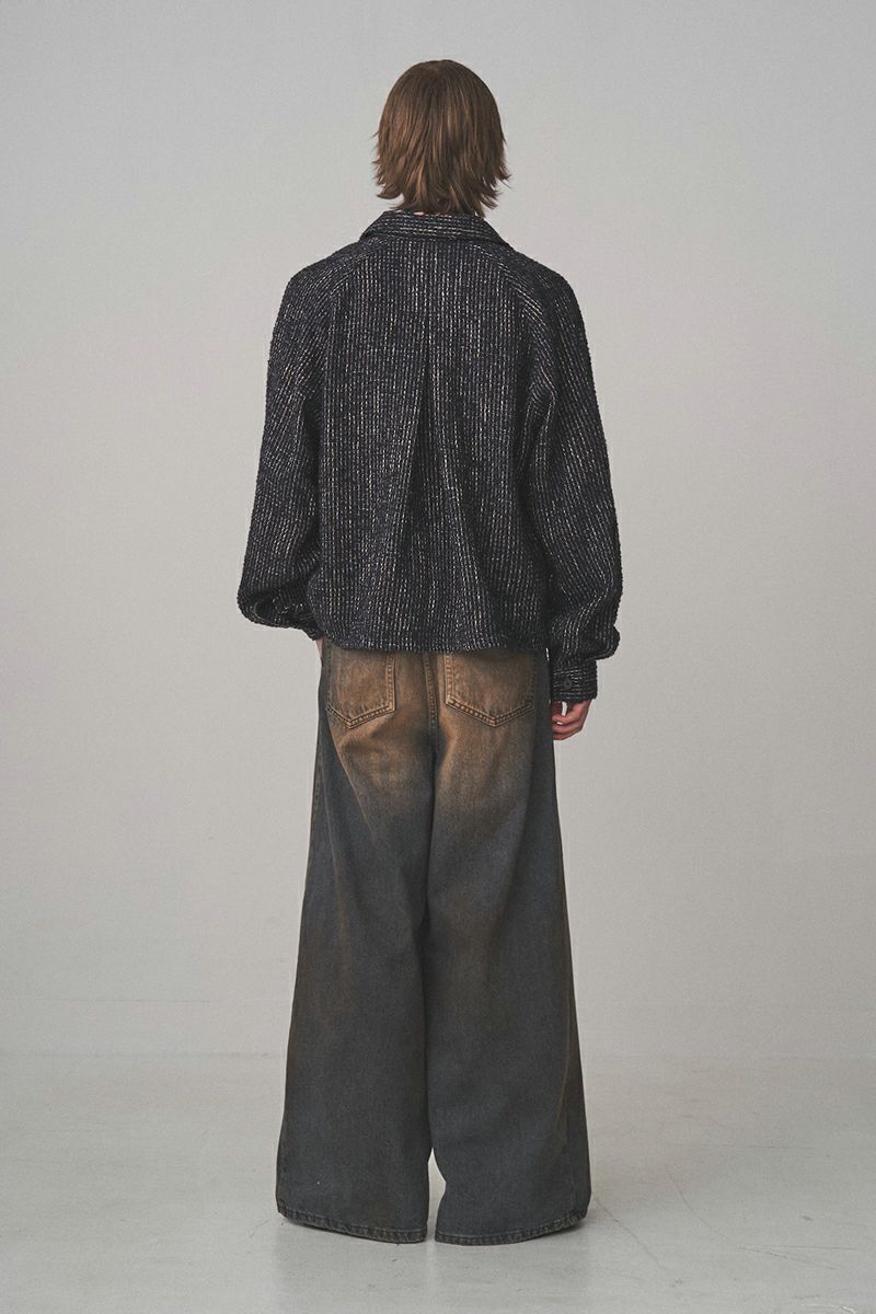 JUHA(ユハ)RUST BAGGY DENIM PANTS ラストバギーデニムパンツ 10200801-1 -6