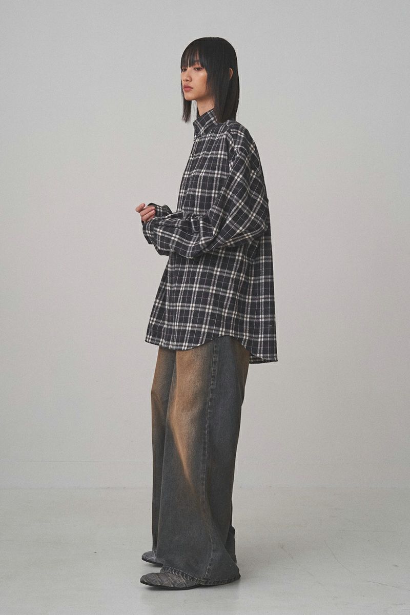 JUHA(ユハ)RUST BAGGY DENIM PANTS ラストバギーデニムパンツ 10200801-1 -8