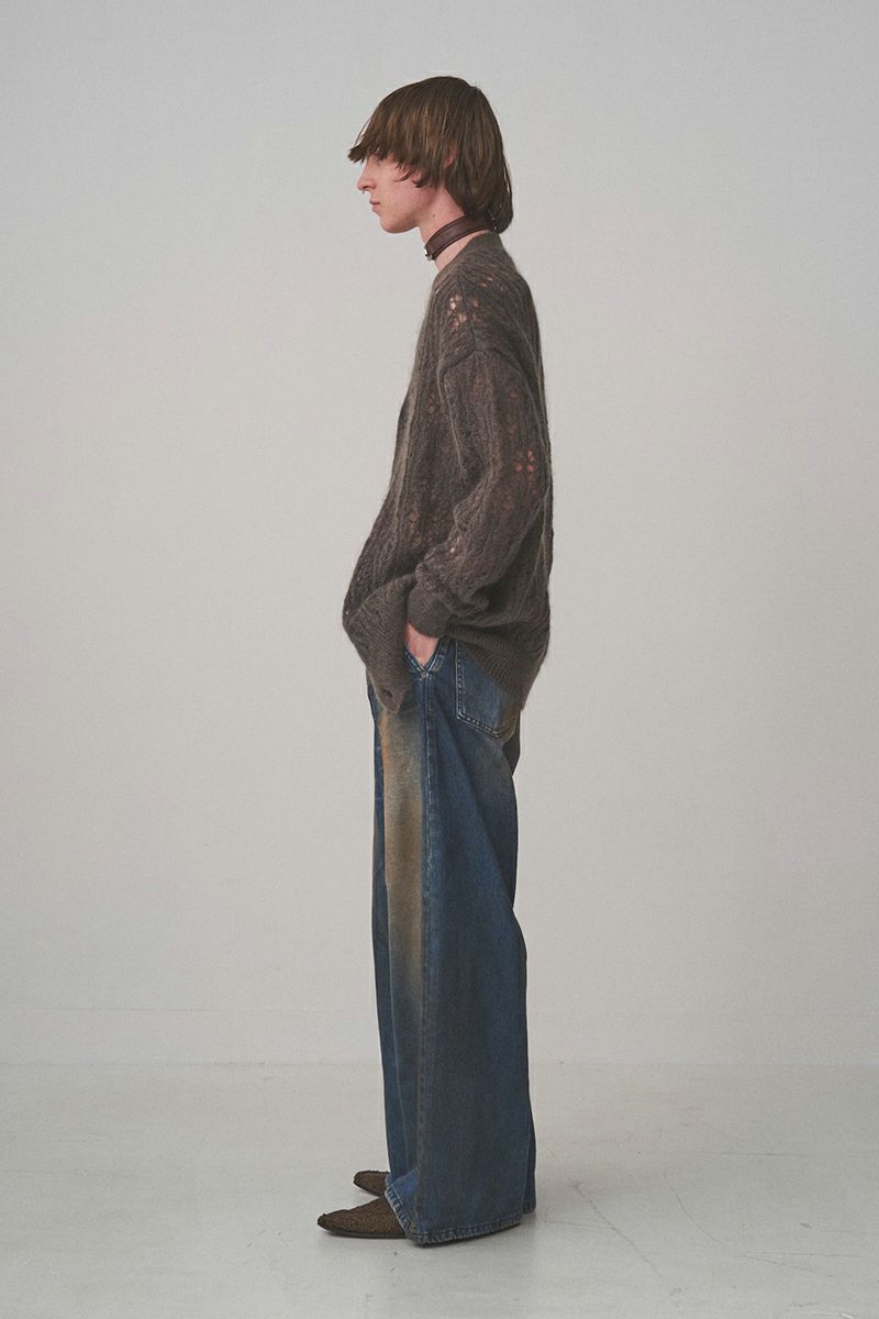 パンツ JUHA RUST WIDE DENIM PANTS juha（ユハ）の「RUST WIDE DENIM PANTS（デニムパンツ）」 - WEAR