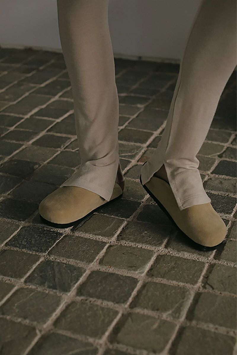 ETRE TOKYO(エトレトウキョウ)スウェードレザークロッグシューズ 1224563088 -2