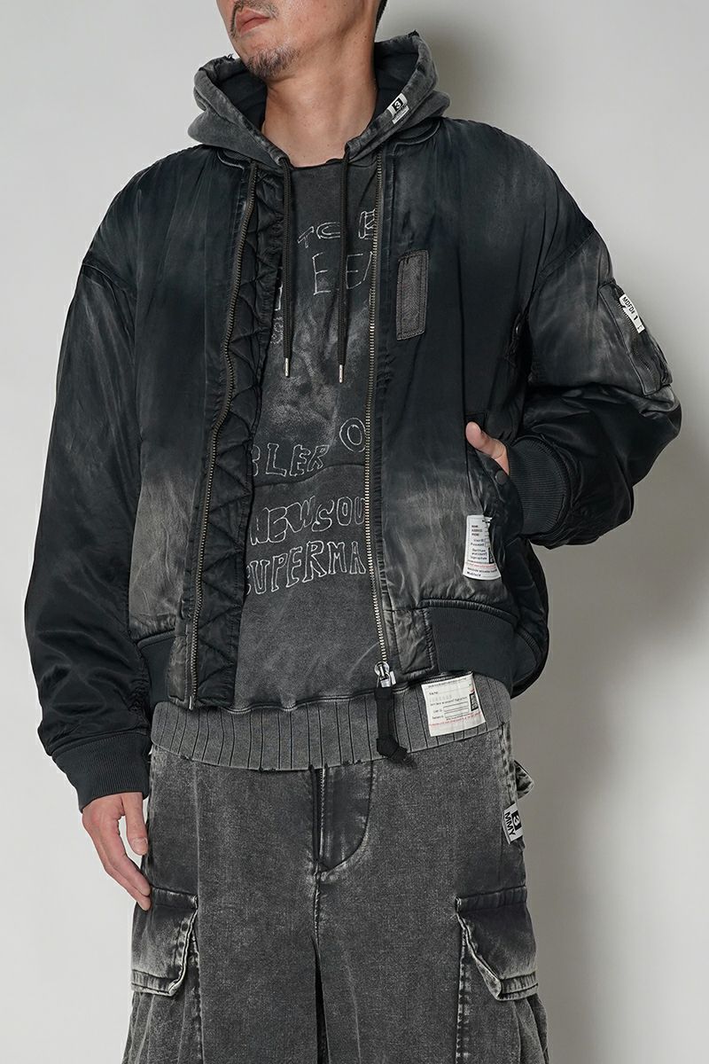 Maison MIHARA YASUHIRO(メゾン ミハラヤスヒロ)AGED FLIGHT JACKET エイジドフライトジャケット J13BL151 -12