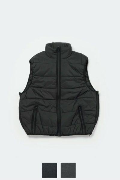 DAIWA PIER 39(ダイワピア39)TECH REVERSIBLE CLIMBERS PUFF VEST テック リバーシブルクライマーズパフベスト BW-23024W