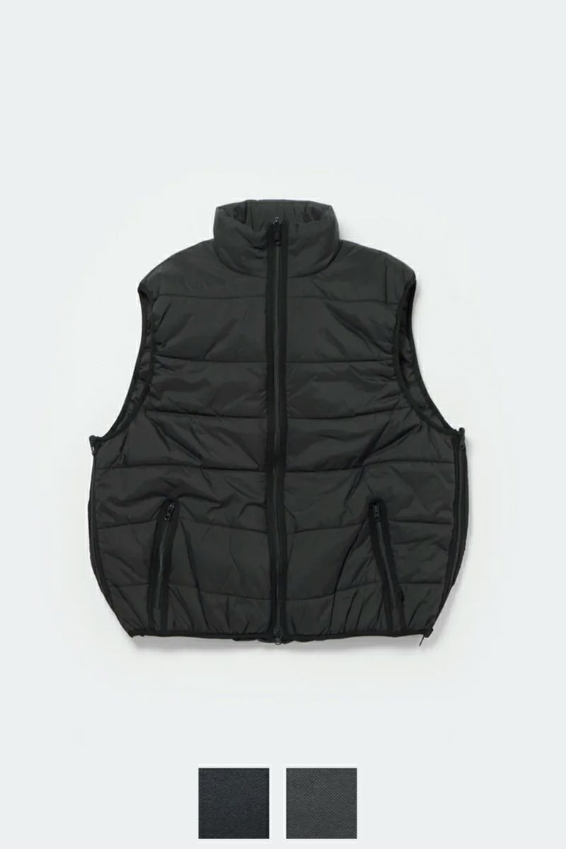 DAIWA PIER 39(ダイワピア39)TECH REVERSIBLE CLIMBERS PUFF VEST テック リバーシブルクライマーズパフベスト BW-23024W