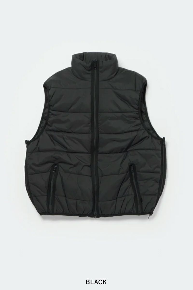 DAIWA PIER 39(ダイワピア39)TECH REVERSIBLE CLIMBERS PUFF VEST テック リバーシブルクライマーズパフベスト BW-23024W -8