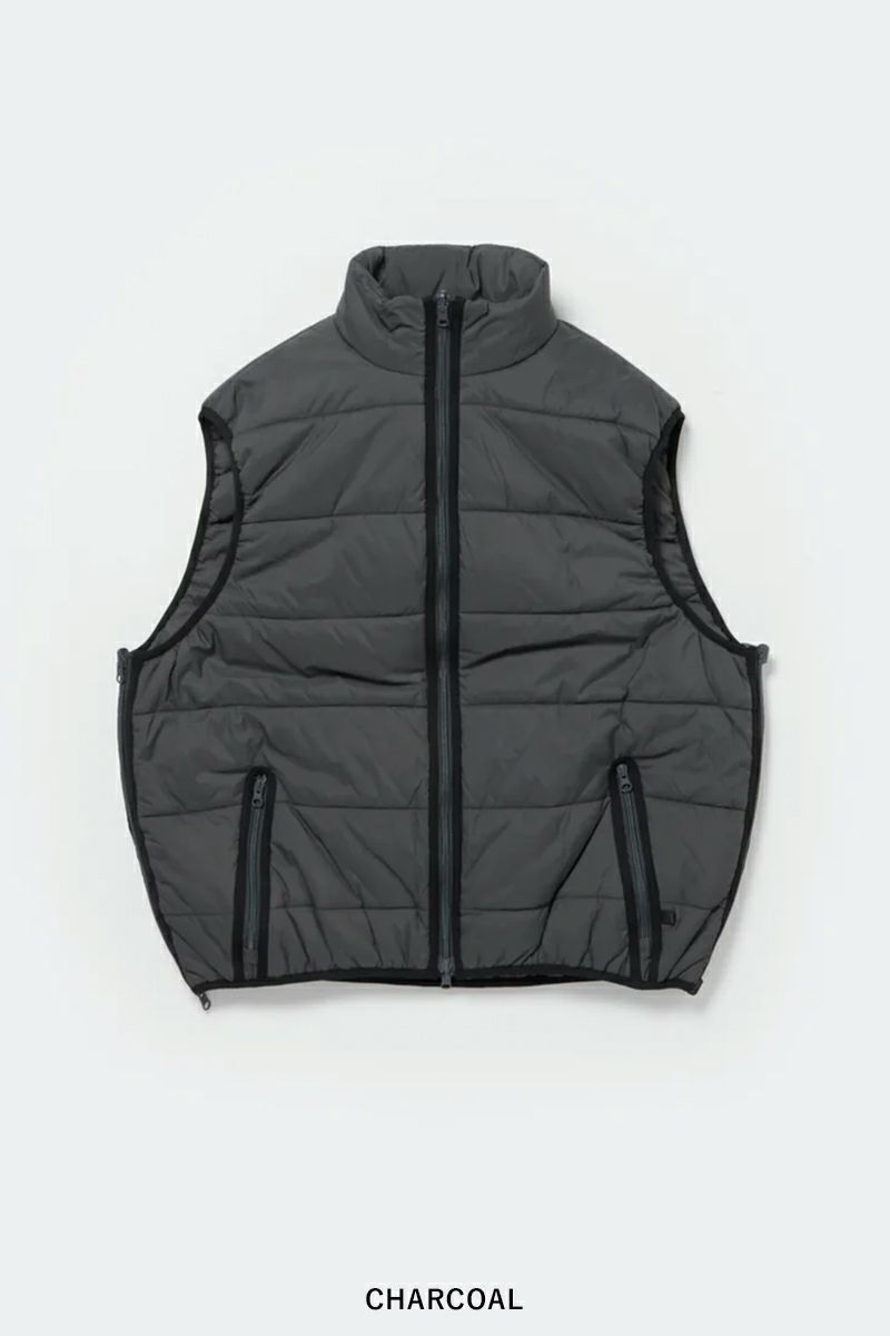 Daiwa pier39 パフベスト ベージュ XLサイズ DAIWA PIER39 (ダイワピア39) TECH REVERSIBLE PULLOVER PUFF