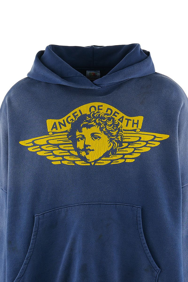 SAINT Mxxxxxx(セントマイケル)SM-YS1-0000-044 / HOODIE / ANGEL / NAVY フーディー エンジェル -2