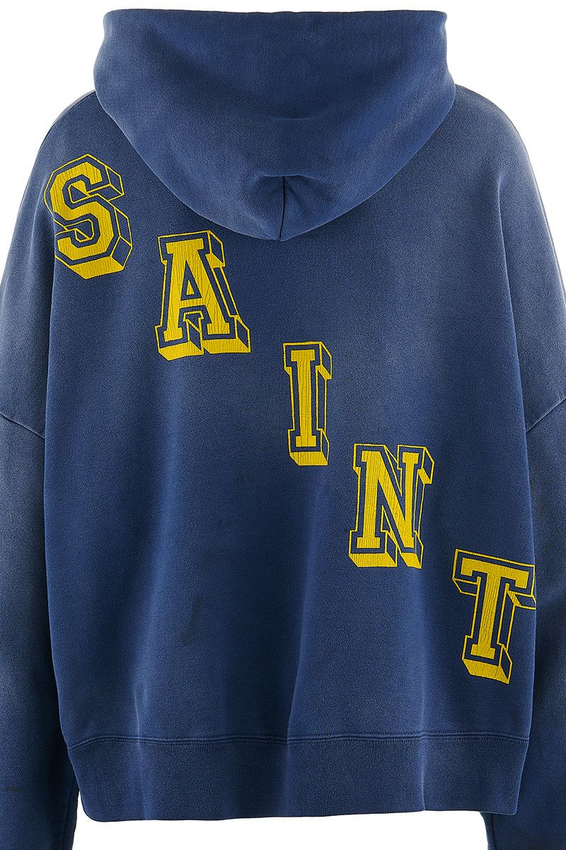 SAINT Mxxxxxx(セントマイケル)SM-YS1-0000-044 / HOODIE / ANGEL / NAVY フーディー エンジェル -4