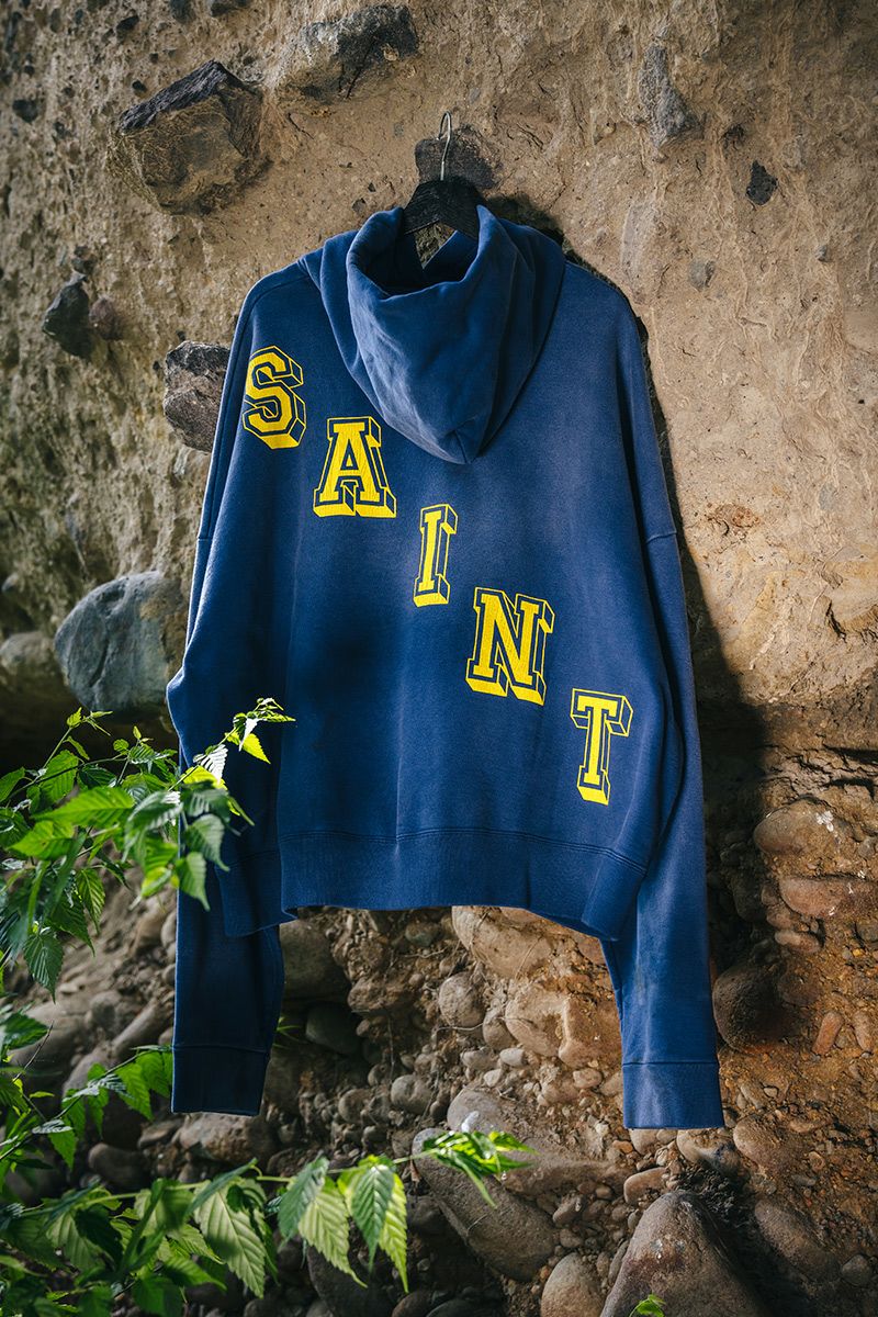 SAINT Mxxxxxx(セントマイケル)SM-YS1-0000-044 / HOODIE / ANGEL / NAVY フーディー エンジェル -6