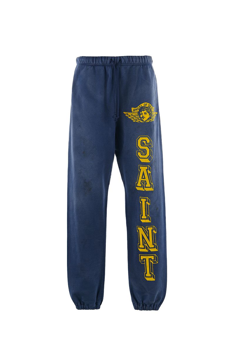 SAINT Mxxxxxx(セントマイケル)SM-YS1-0000-053 / SWT PNT / ANGEL / NAVY スウェットパンツ エンジェル