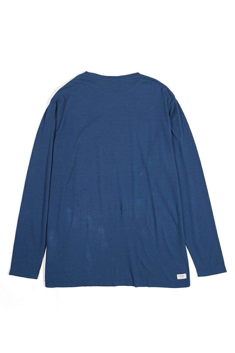 Porter Classic(ポータークラシック)H/W PEACE COTTON CREWNECK LONG SLEEVE SHIRTS ハンドワークピースコットン 長袖クルーネックシャツ PC-006-3108 -2