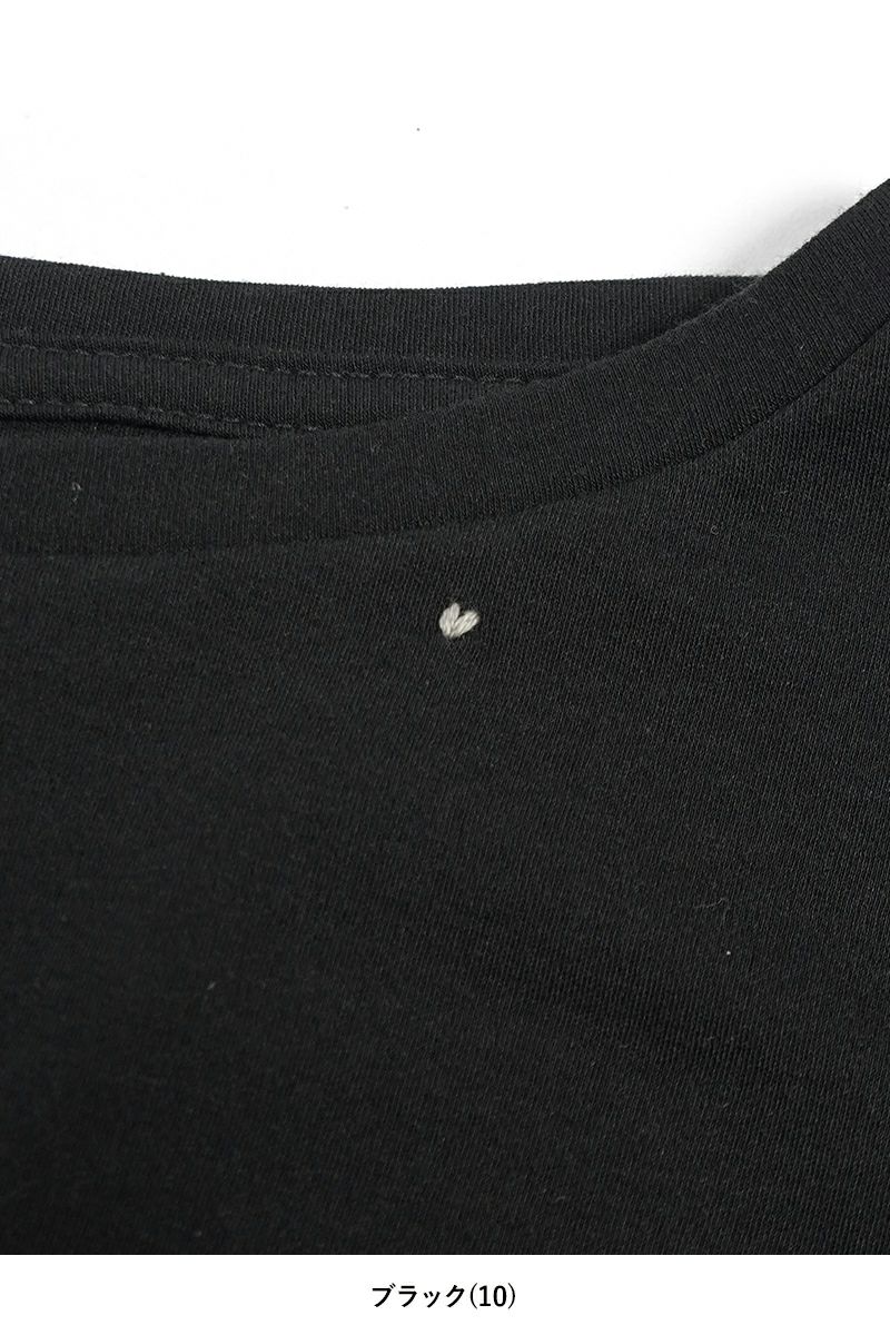 Porter Classic(ポータークラシック)H/W PEACE COTTON CREWNECK LONG SLEEVE SHIRTS ハンドワークピースコットン 長袖クルーネックシャツ PC-006-3108 -9