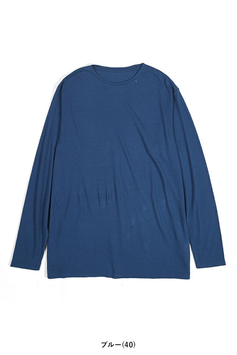 Porter Classic(ポータークラシック)H/W PEACE COTTON CREWNECK LONG SLEEVE SHIRTS ハンドワークピースコットン 長袖クルーネックシャツ PC-006-3108 -10