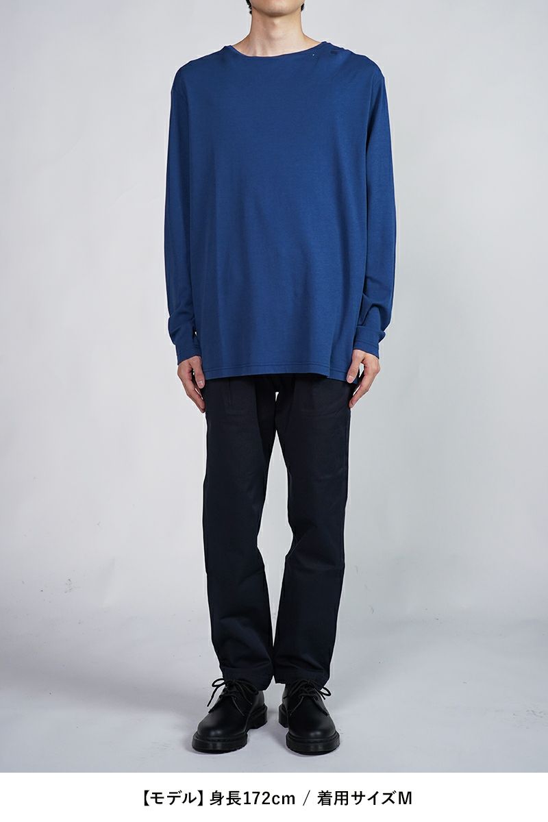 Porter Classic(ポータークラシック)H/W PEACE COTTON CREWNECK LONG SLEEVE SHIRTS ハンドワークピースコットン 長袖クルーネックシャツ PC-006-3108 -16