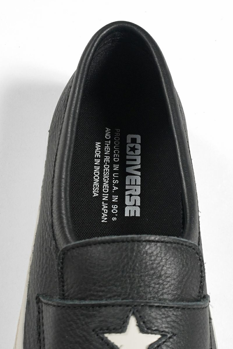 CONVERSE ADDICT(コンバース アディクト)ONE STAR LOAFER BLACK ワンスターローファー ブラック 35200781 -10