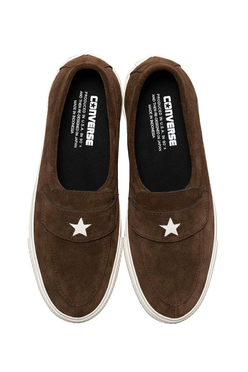CONVERSE ADDICT(コンバース アディクト)ONE STAR LOAFER BROWN ワンスターローファー ブラウン 35200780 -2