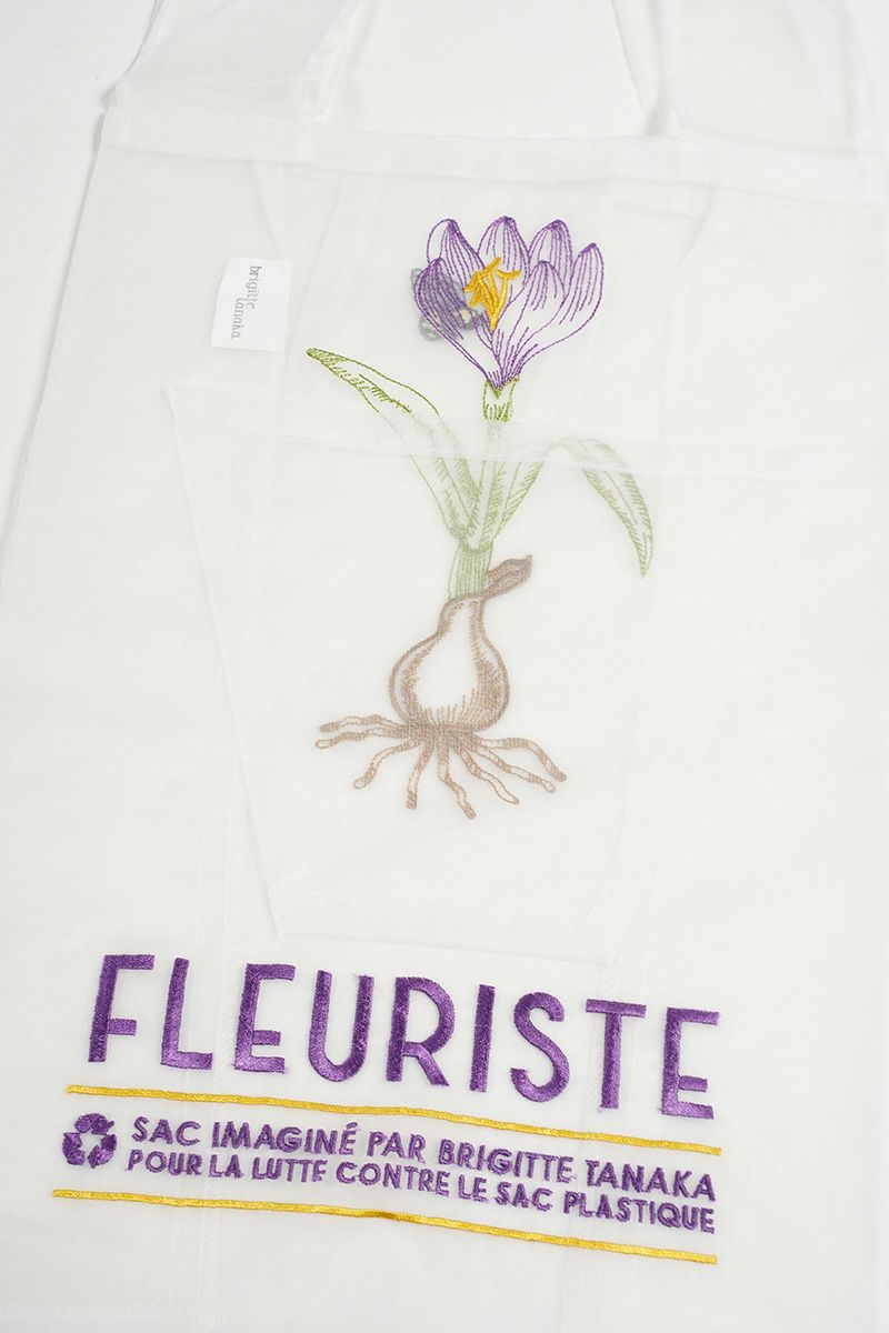 brigite tanaka(ブリジットタナカ)オーガンジーバッグ　お花屋さんバッグ球根　BTMO295 -2