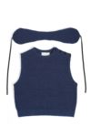 TAN(タン)BOUCLE KNITTED VEST&EARMUFFS ブークルニットベスト＆イヤーマフ TAN24FW-7 -17