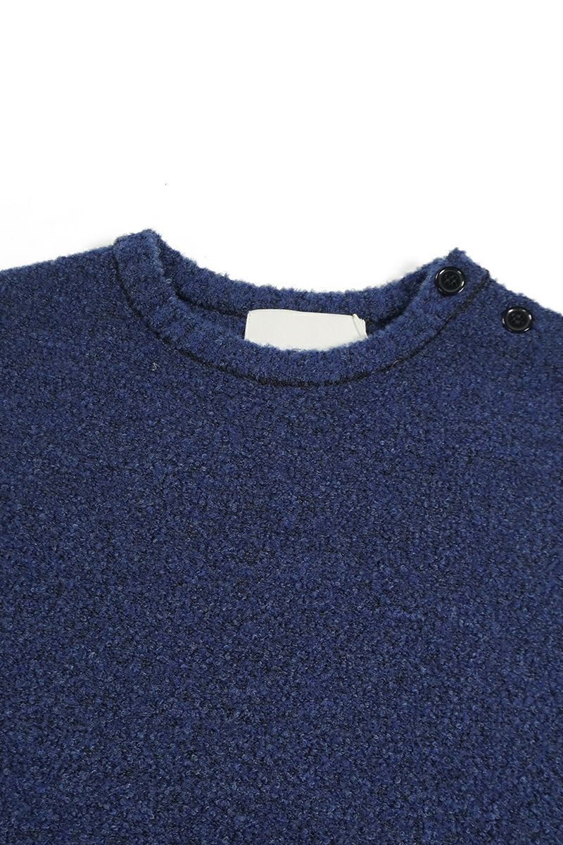 TAN(タン)BOUCLE KNITTED VEST&EARMUFFS ブークルニットベスト＆イヤーマフ TAN24FW-7 -21