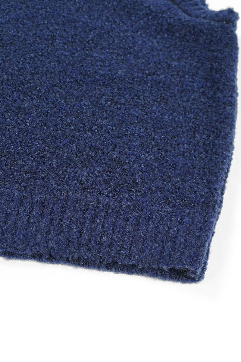 TAN(タン)BOUCLE KNITTED VEST&EARMUFFS ブークルニットベスト＆イヤーマフ TAN24FW-7 -24