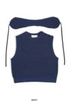 TAN(タン)BOUCLE KNITTED VEST&EARMUFFS ブークルニットベスト＆イヤーマフ TAN24FW-7 -28