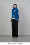 TAN(タン)FLUFFY DUAL KNITTED STOLE フラッフィー デュアル ニティドストール TAN24FW-27 -1