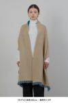 TAN(タン)FLUFFY DUAL KNITTED STOLE フラッフィー デュアル ニティドストール TAN24FW-27 -6
