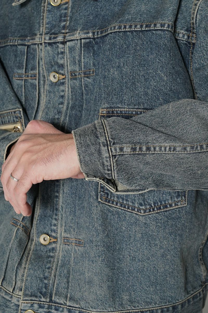DAIRIKU(ダイリク)2pkt Vintage Denim Jacket 2ポケットヴィンテージデニムジャケット 24AW D-2 -13