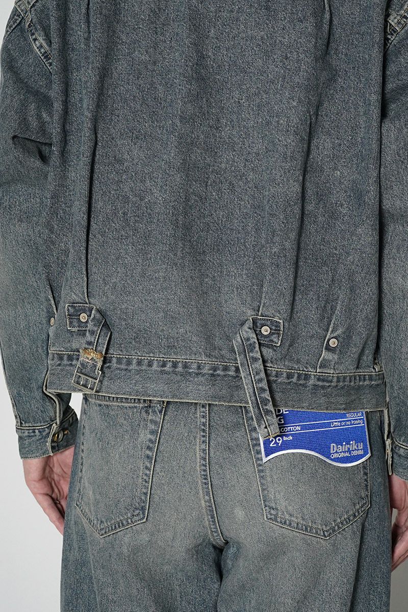DAIRIKU(ダイリク)2pkt Vintage Denim Jacket 2ポケットヴィンテージデニムジャケット 24AW D-2 -14
