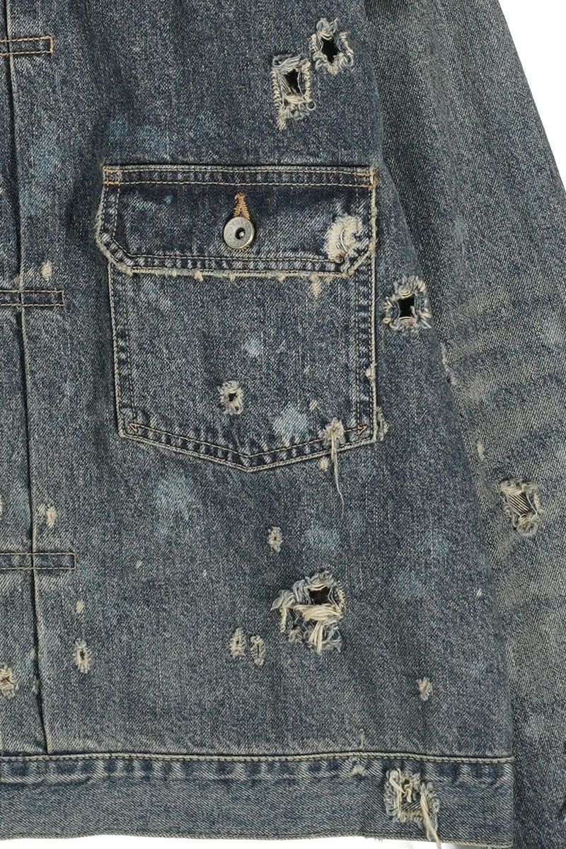 DAIRIKU(ダイリク)Super Damage 2pkt Denim Jacket スーパーダメージ2ポケットデニムジャケット 24AW D-3 -5