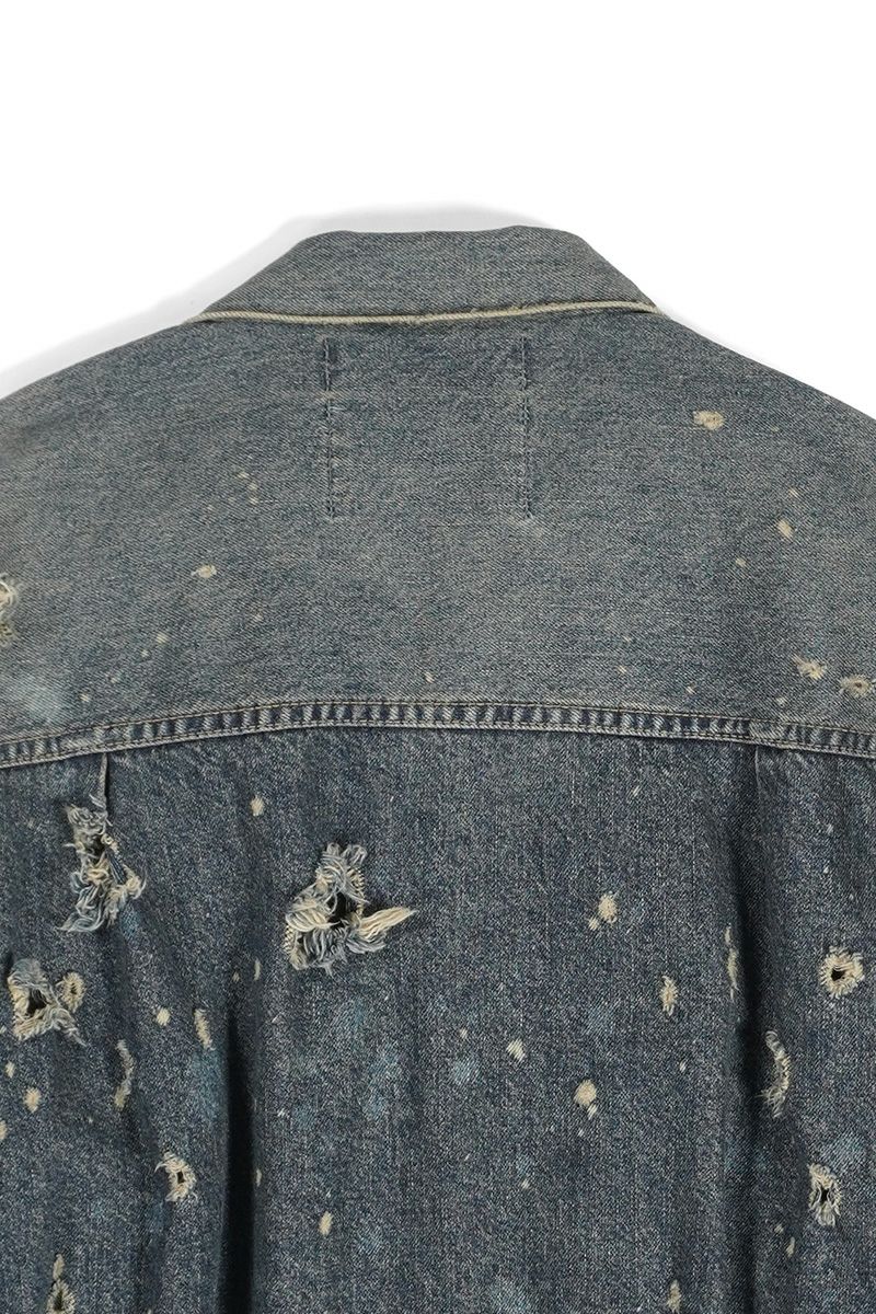 DAIRIKU(ダイリク)Super Damage 2pkt Denim Jacket スーパーダメージ2ポケットデニムジャケット 24AW D-3 -6