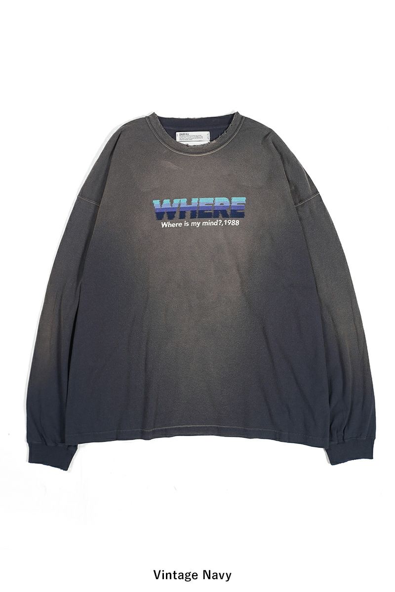 DAIRIKU(ダイリク)WHERE Vintage Theme Tee ウェアーヴィンテージテーマTシャツ 24AW C-15 -7