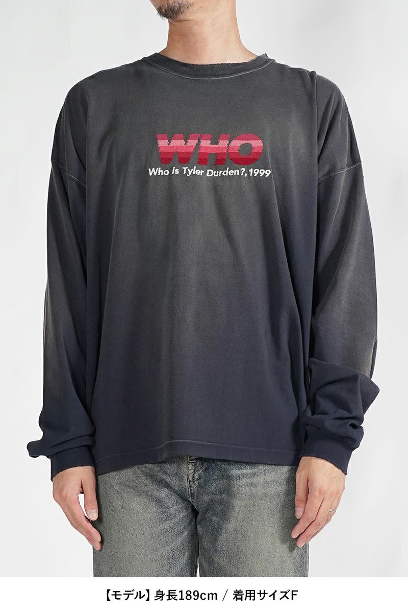 DAIRIKU(ダイリク)WHO Vintage Theme Tee フーヴィンテージテーマTシャツ 24AW C-16 -13