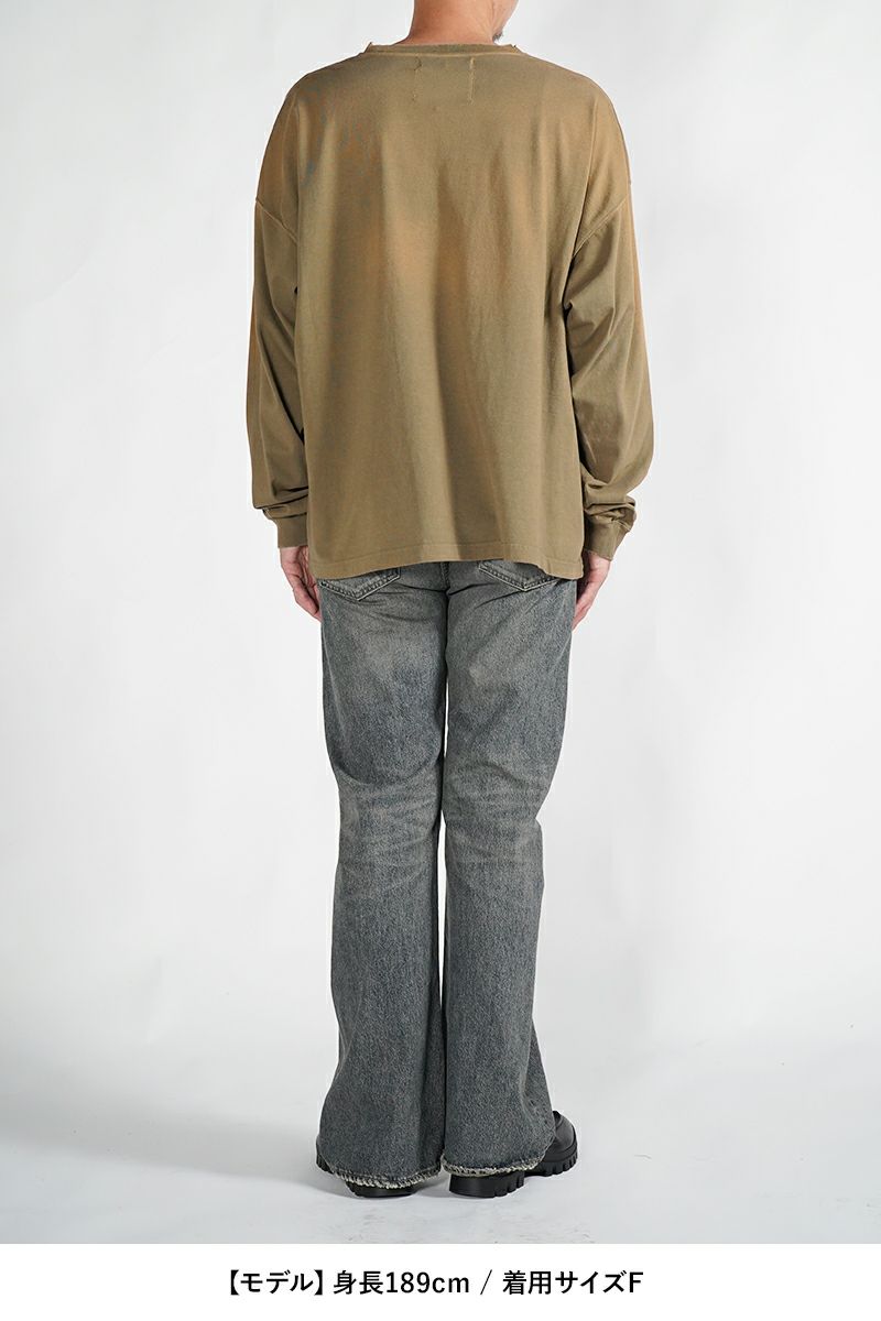 DAIRIKU(ダイリク)WHO Vintage Theme Tee フーヴィンテージテーマTシャツ 24AW C-16 -17