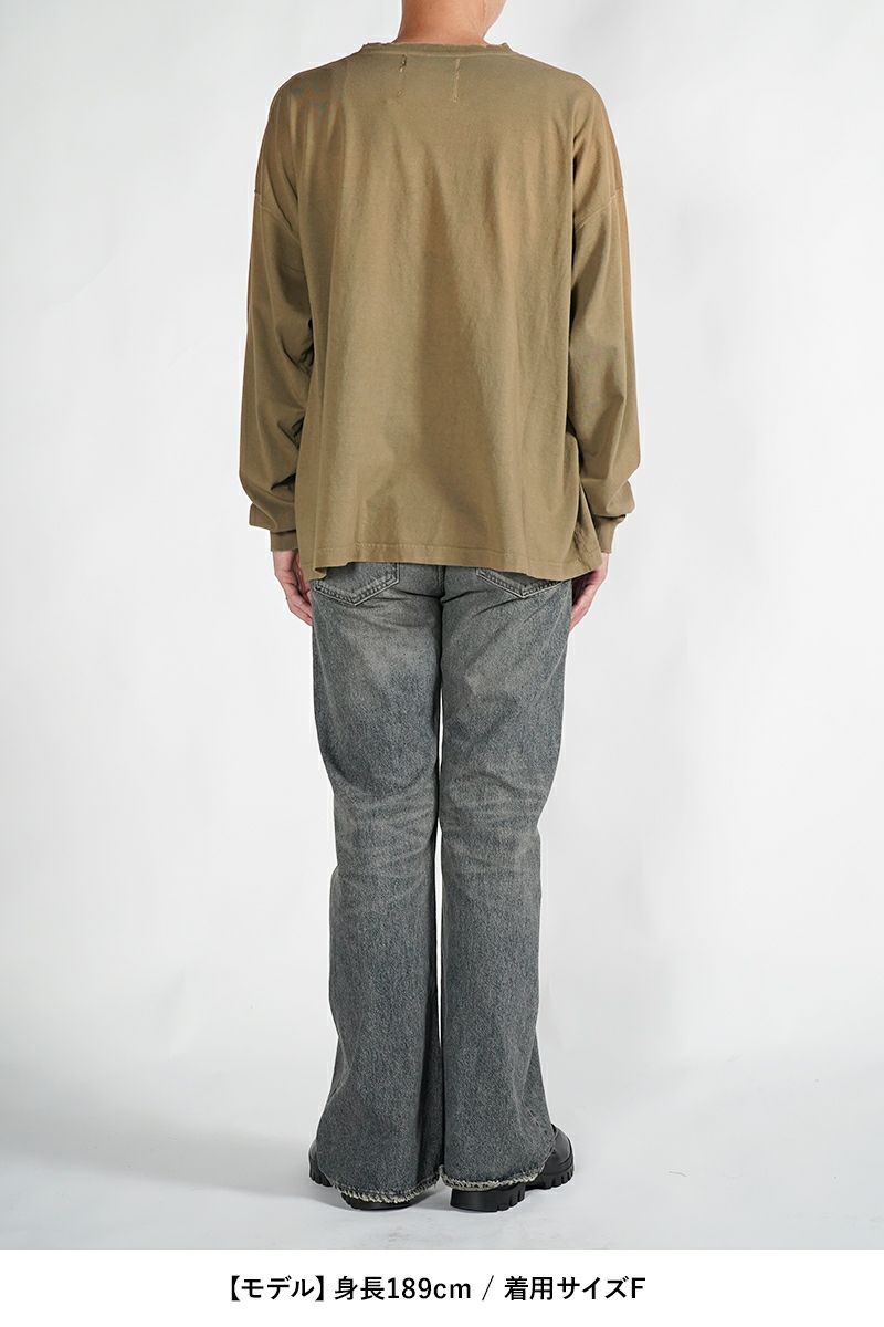 DAIRIKU(ダイリク)Vintage Long Sleeve Tee ヴィンテージ長袖Tシャツ 24AW C-17 -17