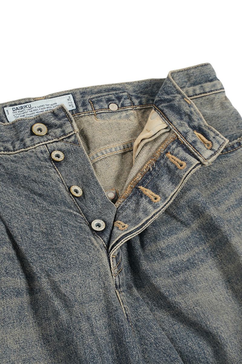 DAIRIKU(ダイリク)Flare Vintage Denim Pants フレアヴィンテージデニムパンツ 24AW D-11 -4