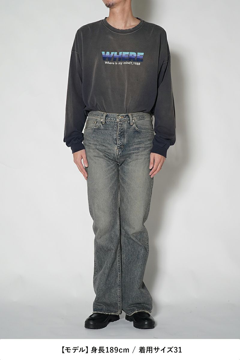 DAIRIKU(ダイリク)Flare Vintage Denim Pants フレアヴィンテージデニムパンツ 24AW D-11 -16