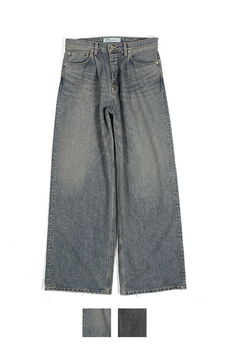 DAIRIKU(ダイリク)Wide Vintage Denim Pants ワイドヴィンテージデニムパンツ 24AW D-12