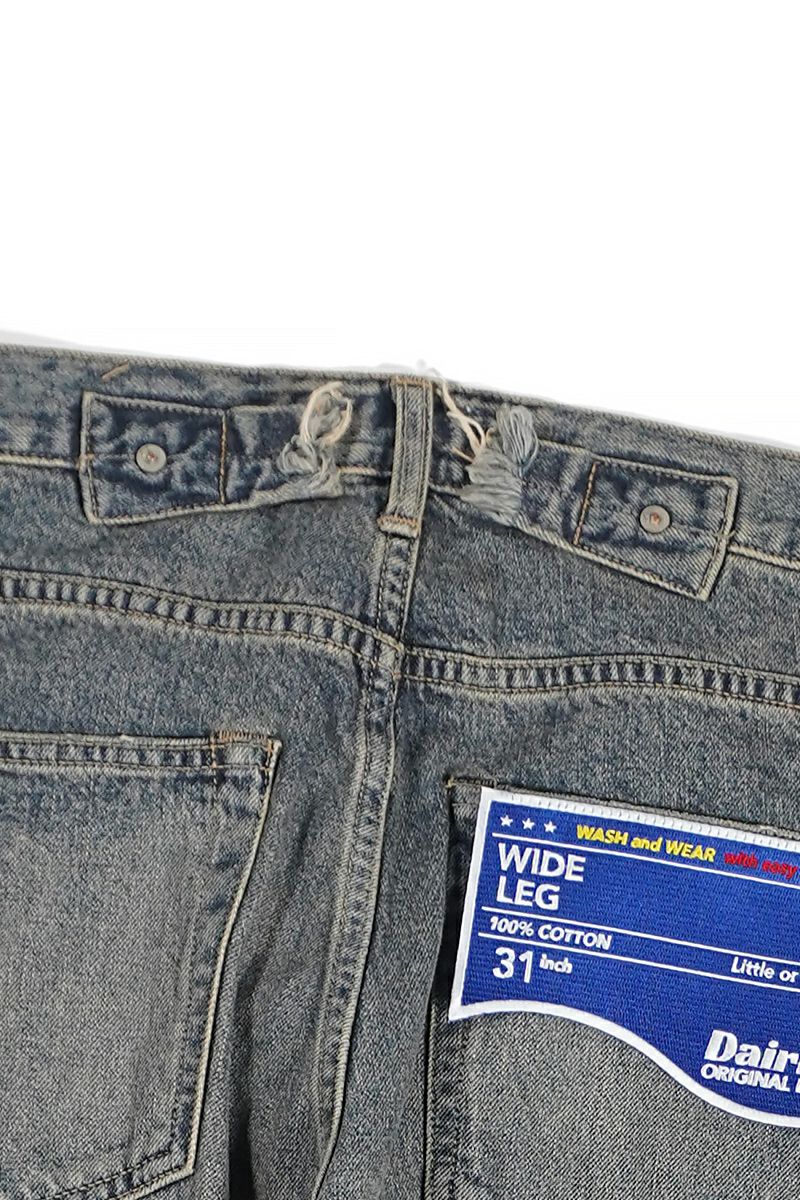 DAIRIKU(ダイリク)Wide Vintage Denim Pants ワイドヴィンテージデニムパンツ 24AW D-12 -8