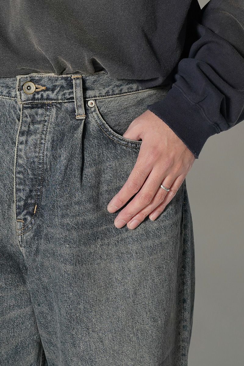DAIRIKU(ダイリク)Wide Vintage Denim Pants ワイドヴィンテージデニムパンツ 24AW D-12 -13