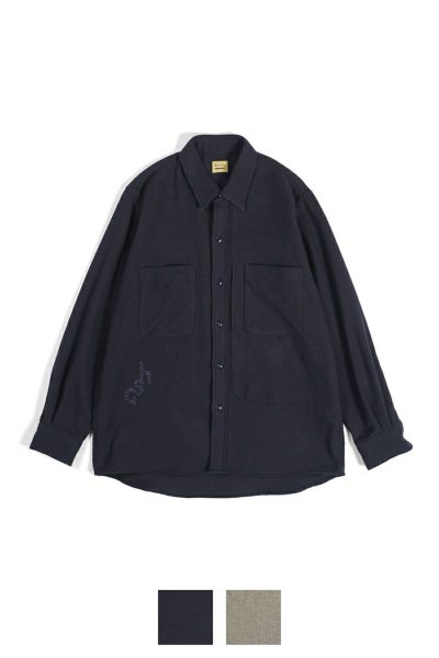 High Scream Center(ハイスクリームセンター)T/C WORK SH ワークシャツ HSC24FW-SH01