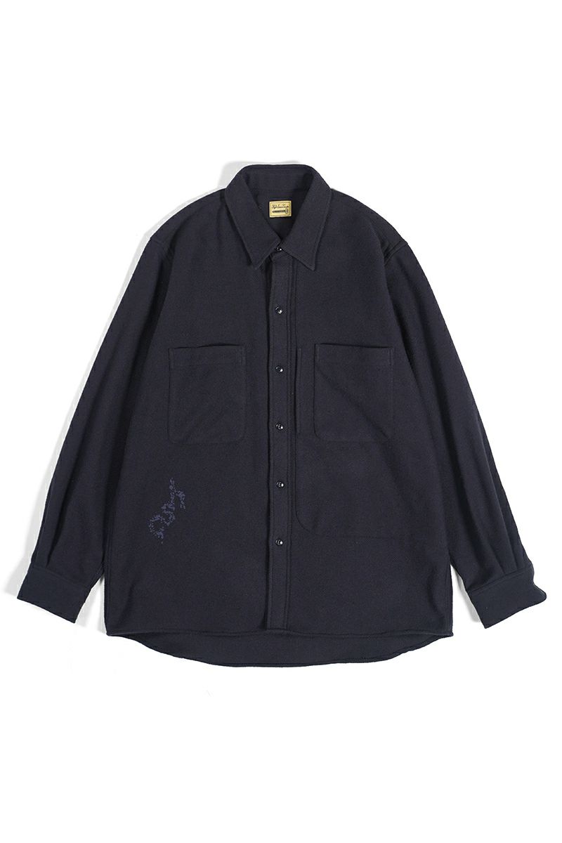 High Scream Center(ハイスクリームセンター)T/C WORK SH ワークシャツ HSC24FW-SH01 -1