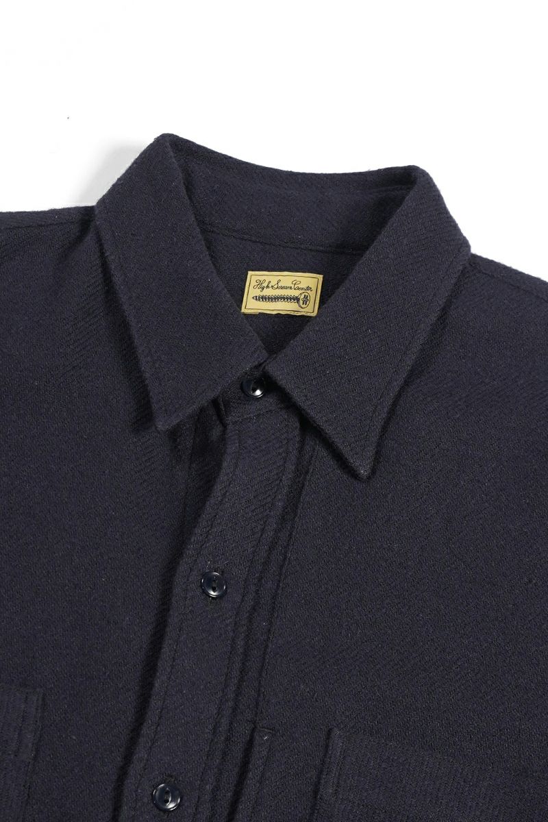 High Scream Center(ハイスクリームセンター)T/C WORK SH ワークシャツ HSC24FW-SH01 -3