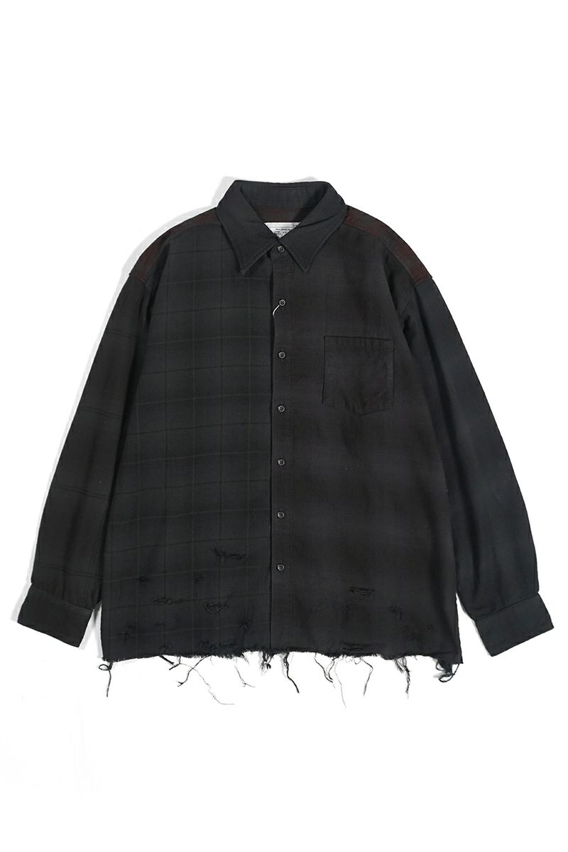 Rafu(ラフ)Overdyed Shirts オーバーダイシャツ RAFU046 -11