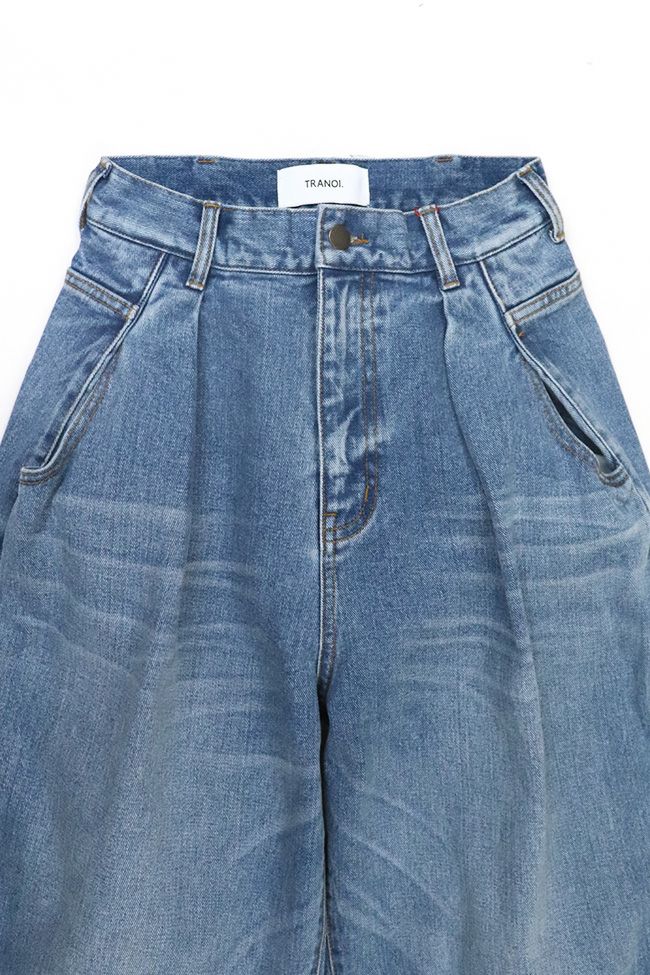 TRANOI(トラノイ)コクーンデニムパンツ -2